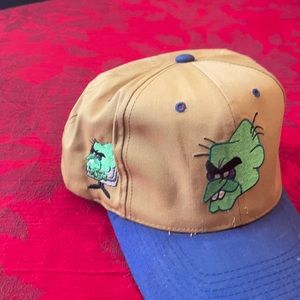 Simon Bar Sinister underdog cartoon SnapBack hat, vintage villain